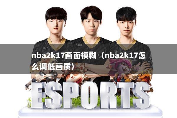nba2k17画面模糊(nba2k17怎么调低画质)