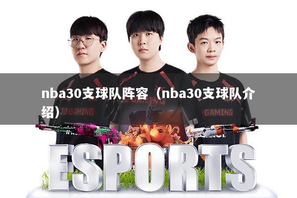 nba30支球队阵容(nba30支球队介绍)