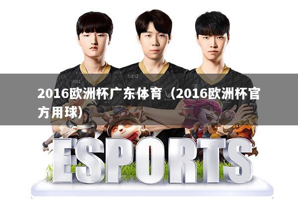 2016欧洲杯广东体育(2016欧洲杯官方用球)