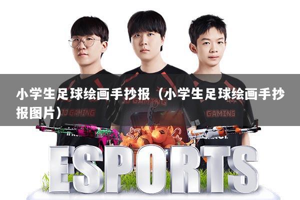 小学生足球绘画手抄报(小学生足球绘画手抄报图片)